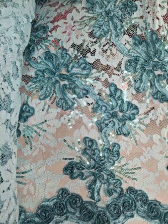 Csipke alkalmi 767 flitteres 100% poliészter szélesség :130cm 