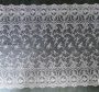 Csipke Eliza, bordűrös, 100% poliészter, szélesség: 130cm 