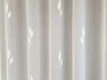   Fényáteresztő függöny Bonita, 295 cm magas ólomzsinóros (szín: 01)