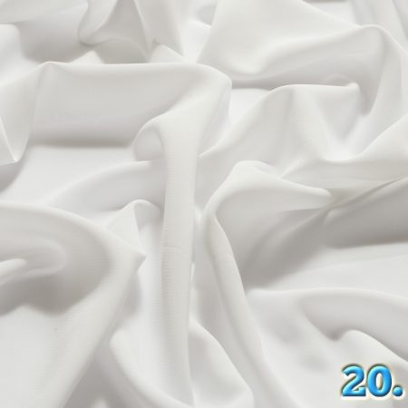 Muszlin elasztikus 97% poliészter 3% elasztán(spandex), szélesség:150cm (válasszon színt a legördülő menüben)