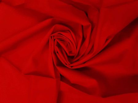 POPLIN WHITE 35% COTTON 65% POLYESTER, WIDTH:150CM 