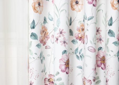 Sötétítő függöny Primrose, 150 cm magas (válasszon színt a legördülő menüben)